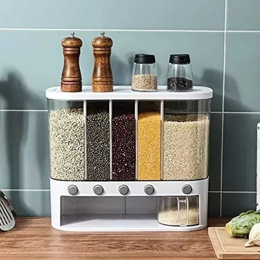 Dispensador Organizador Cereales5botones