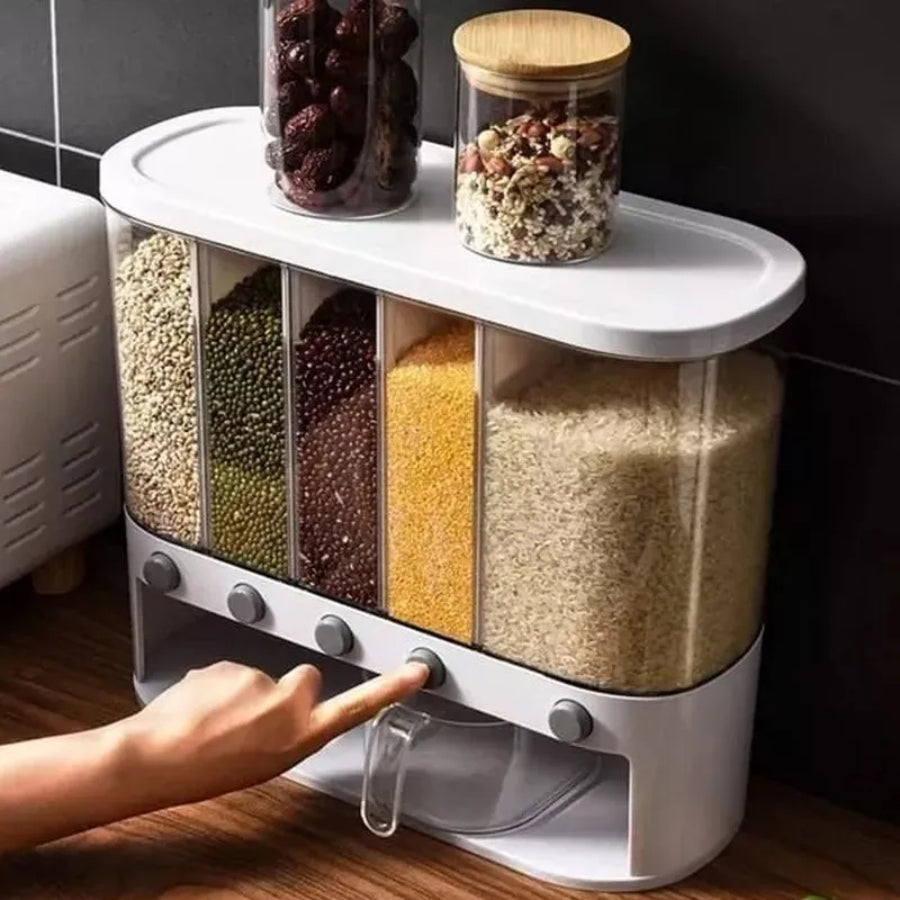 Dispensador Organizador Cereales5botones
