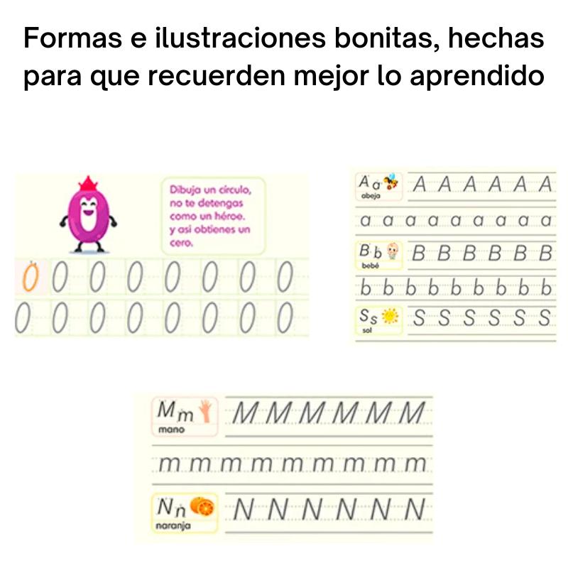 Libros De Caligrafía Montessori X 4