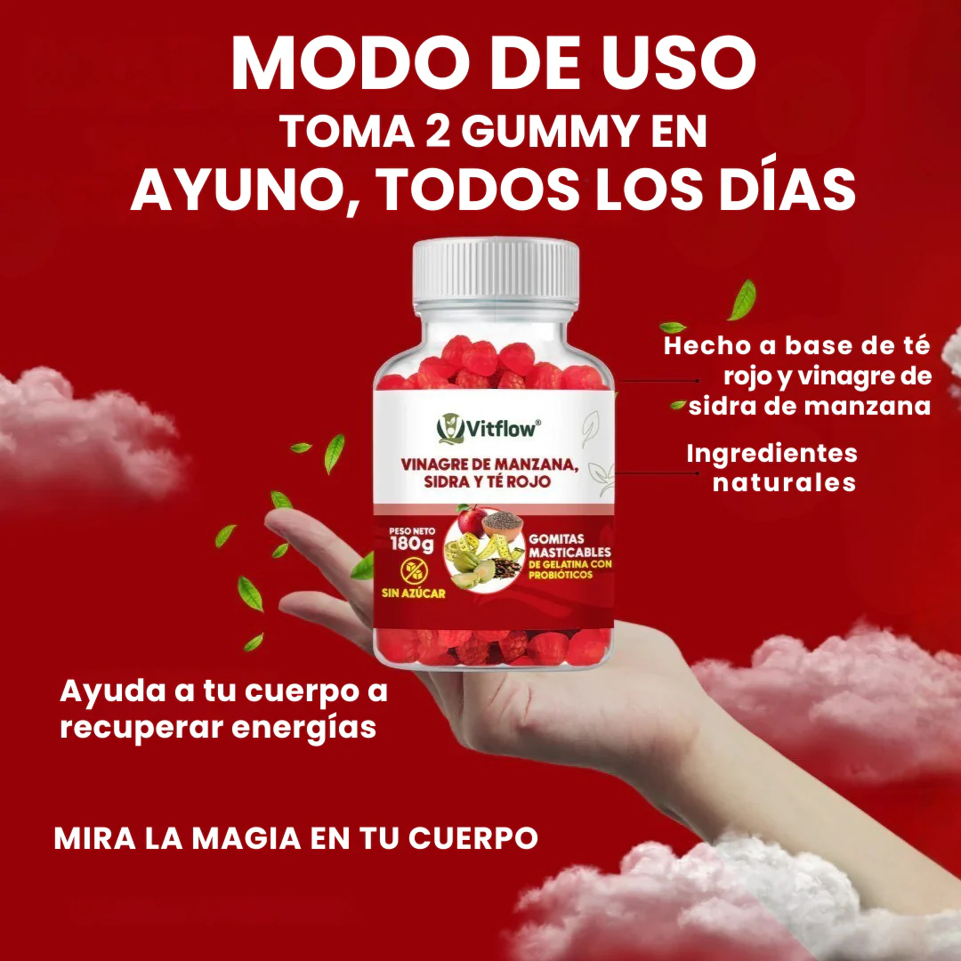 COMBOS GOMAS DE VINAGRE DE MANZANA