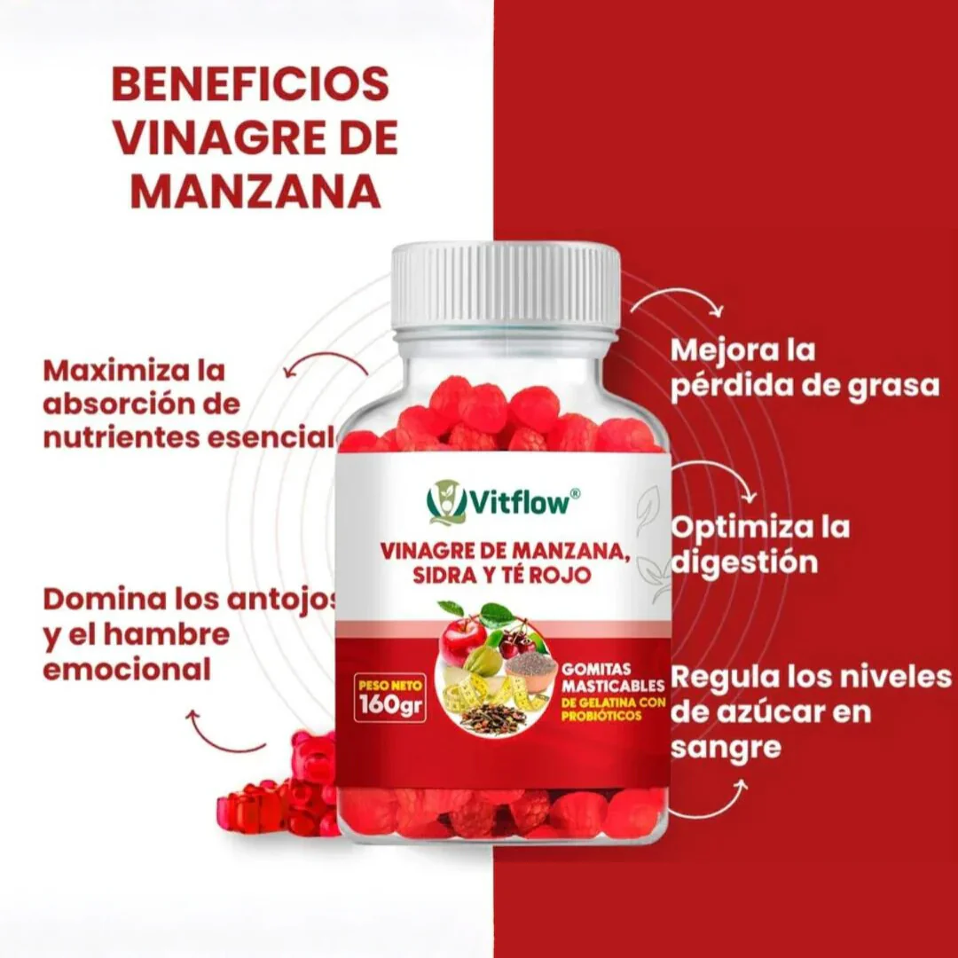 COMBOS GOMAS DE VINAGRE DE MANZANA